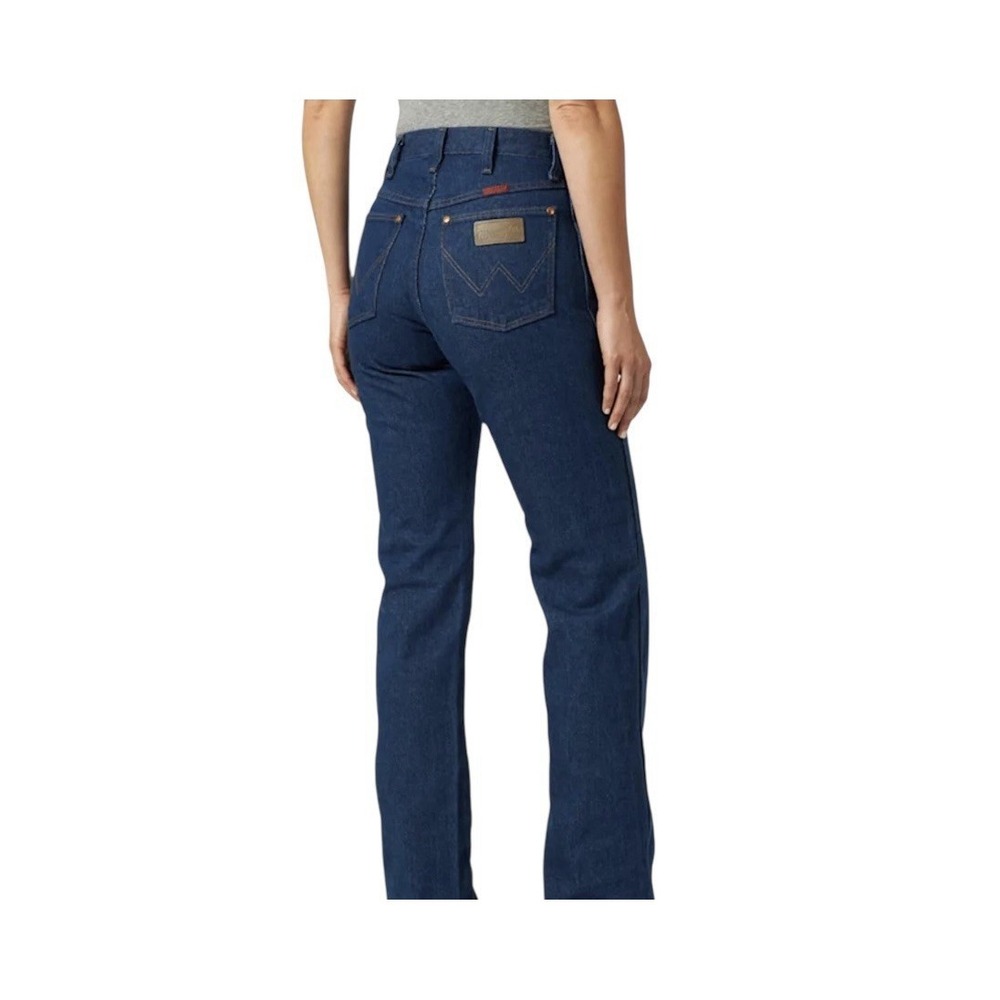 New Wrangler Jeans Women's 11 X 33.5 Blue Cowboy Cut Straight Fit Rodeo USA